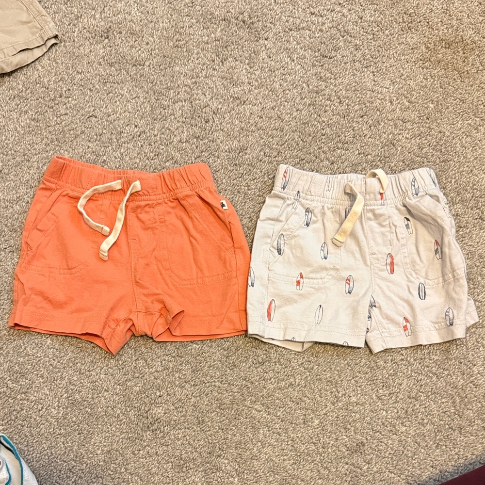 2 pairs kids gap shorts